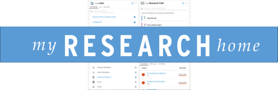link button to my research home