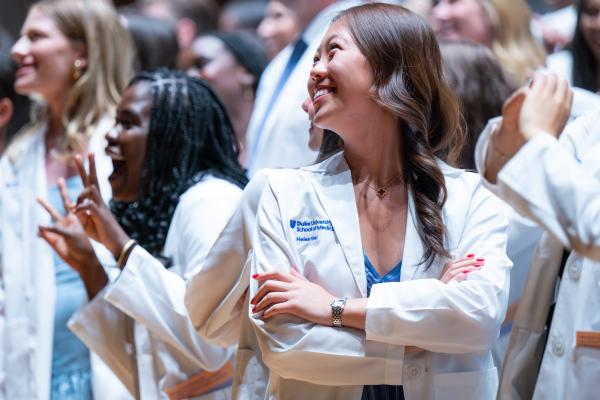 cute white coat